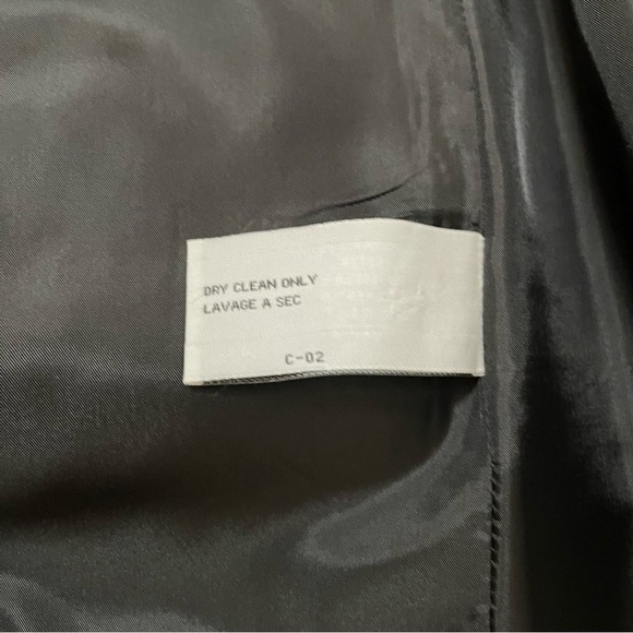 Tulle Anthropologie M Peacoat Plaid Grey Blue J8003F Jacket Coat Pockets - Picture 11 of 16